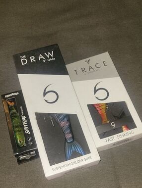 The Draw & Trace Lure Set in Multicolor